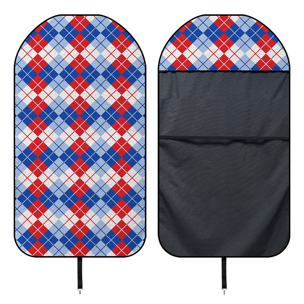 American Argyle Pattern Print Waterproof Car Seat Cover