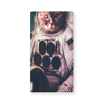 American Astronaut Cat Print Baby Crib Sheet