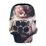 American Astronaut Cat Print Baby Seat Cover
