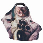 American Astronaut Cat Print Baby Seat Cover