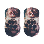 American Astronaut Cat Print Bar Stool Covers