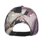 American Astronaut Cat Print Baseball Cap