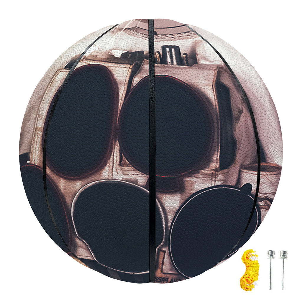 American Astronaut Cat Print Basketball