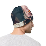 American Astronaut Cat Print Beanie