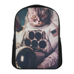 American Astronaut Cat Print Casual Backpack