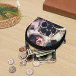American Astronaut Cat Print Coin Purse