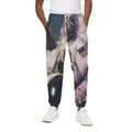 American Astronaut Cat Print Cotton Sweatpants