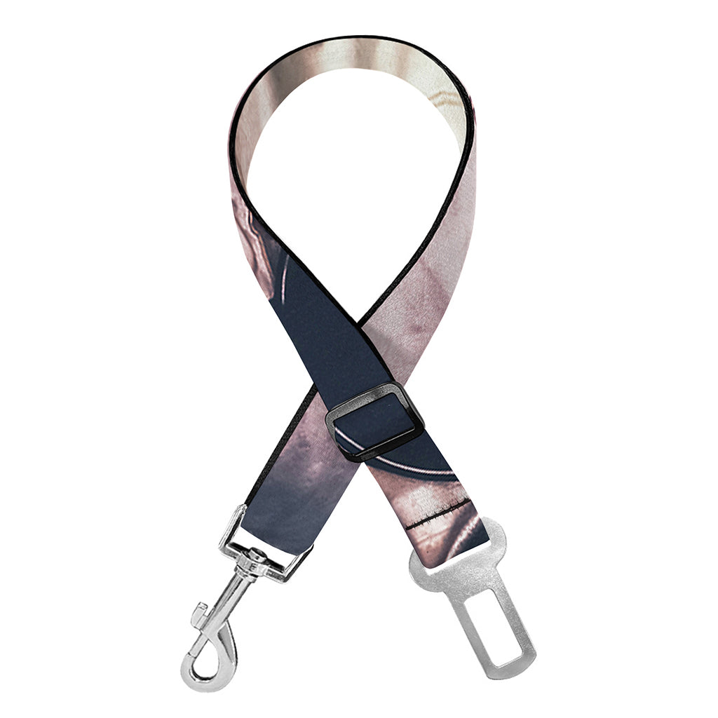 American Astronaut Cat Print Dog Seat Belt