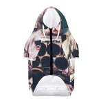 American Astronaut Cat Print Dog Zip Up Hoodie