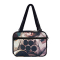 American Astronaut Cat Print Double Strap Bible Bag