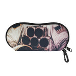 American Astronaut Cat Print Glasses Case
