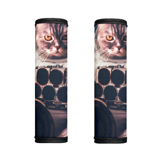 American Astronaut Cat Print Handle Covers