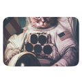 American Astronaut Cat Print Indoor Door Mat