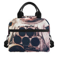 American Astronaut Cat Print Insulated Lunch Bag