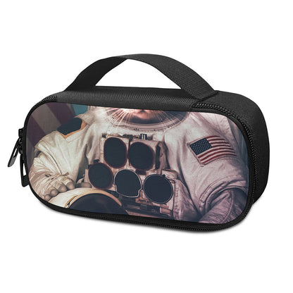American Astronaut Cat Print Insulin Cooler Travel Case