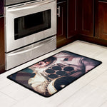 American Astronaut Cat Print Kitchen Mat