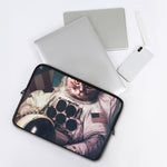 American Astronaut Cat Print Laptop Sleeve