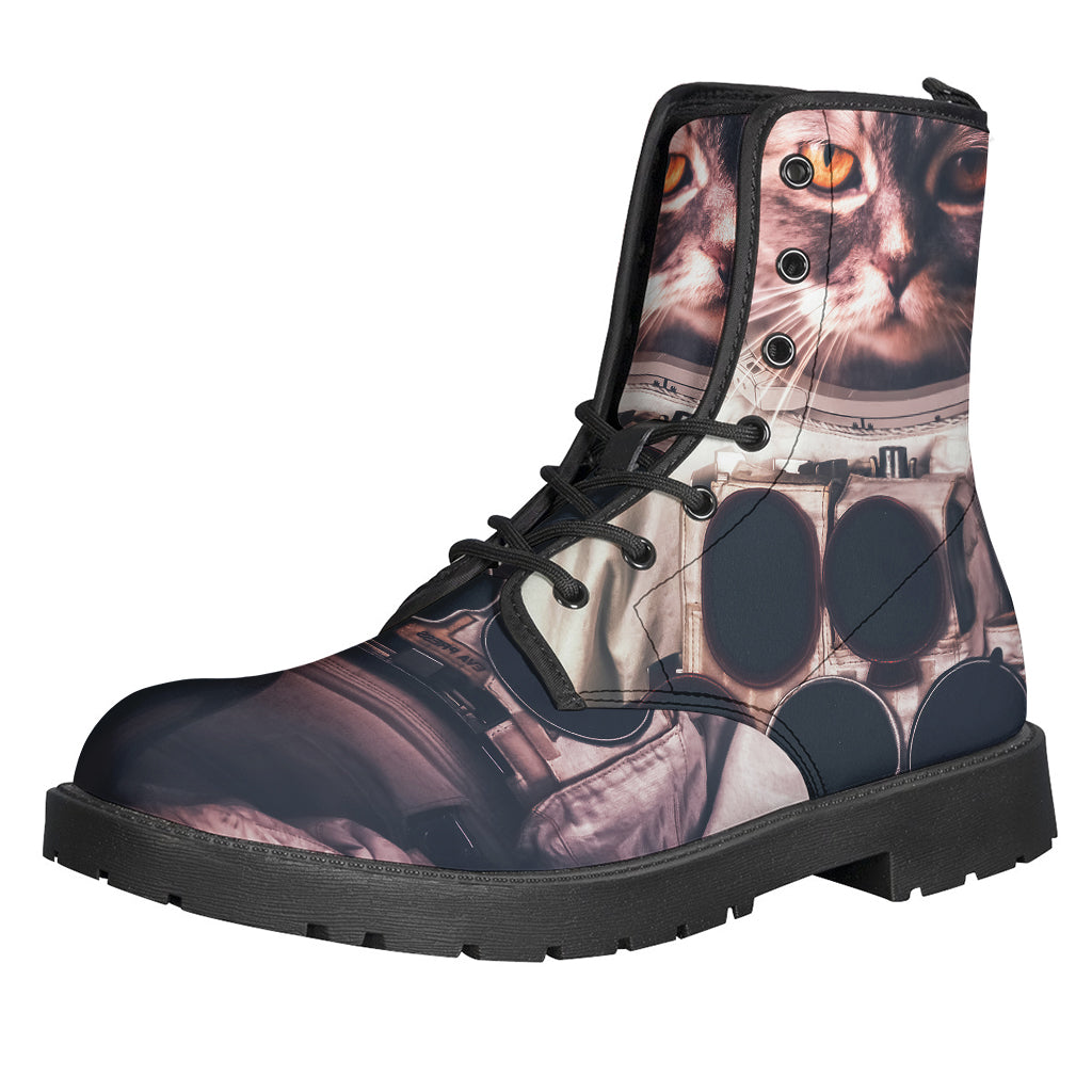 American Astronaut Cat Print Backpack