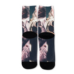 American Astronaut Cat Print Long Socks