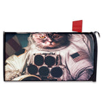 American Astronaut Cat Print Mailbox Cover