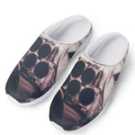 American Astronaut Cat Print Mesh Casual Shoes