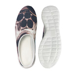 American Astronaut Cat Print Mesh Casual Shoes