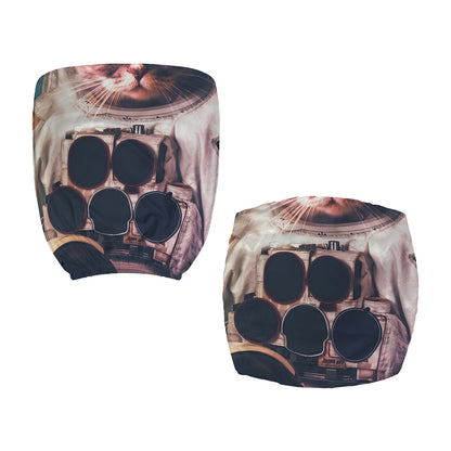 American Astronaut Cat Print Office Chair Cover