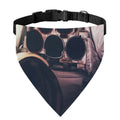 American Astronaut Cat Print Over The Collar Dog Bandana