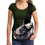 American Astronaut Cat Print Pet Sling Carrier