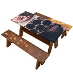 American Astronaut Cat Print Picnic Table Cover