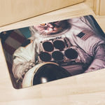 American Astronaut Cat Print Polyester Doormat