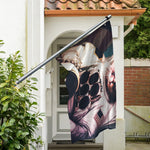 American Astronaut Cat Print Polyester Flag