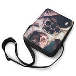 American Astronaut Cat Print Rectangular Crossbody Bag