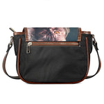 American Astronaut Cat Print Saddle Bag