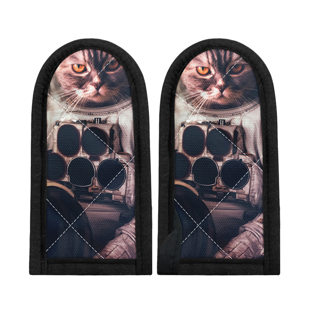 American Astronaut Cat Print Skillet Handle Cover