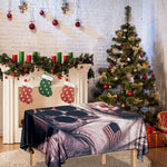 American Astronaut Cat Print Tablecloth