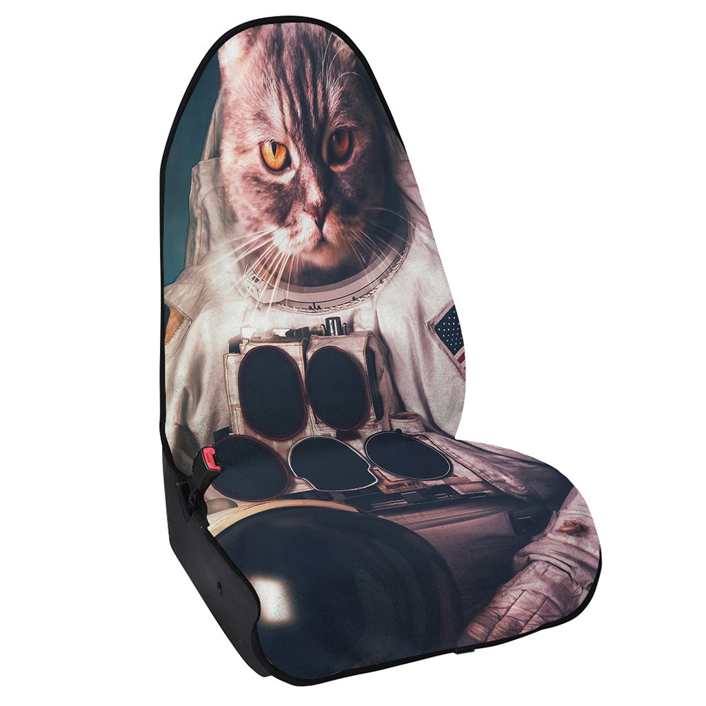 American Astronaut Cat Print Waterproof Car Seat Cover