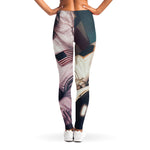 American Astronaut Cat Print Women's Leggings