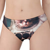 American Astronaut Cat Print Women's Panties