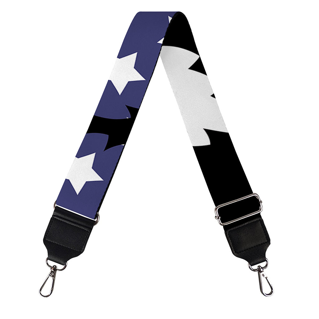 American Cannabis Leaf Flag Print Bag Strap