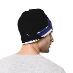 American Cannabis Leaf Flag Print Beanie