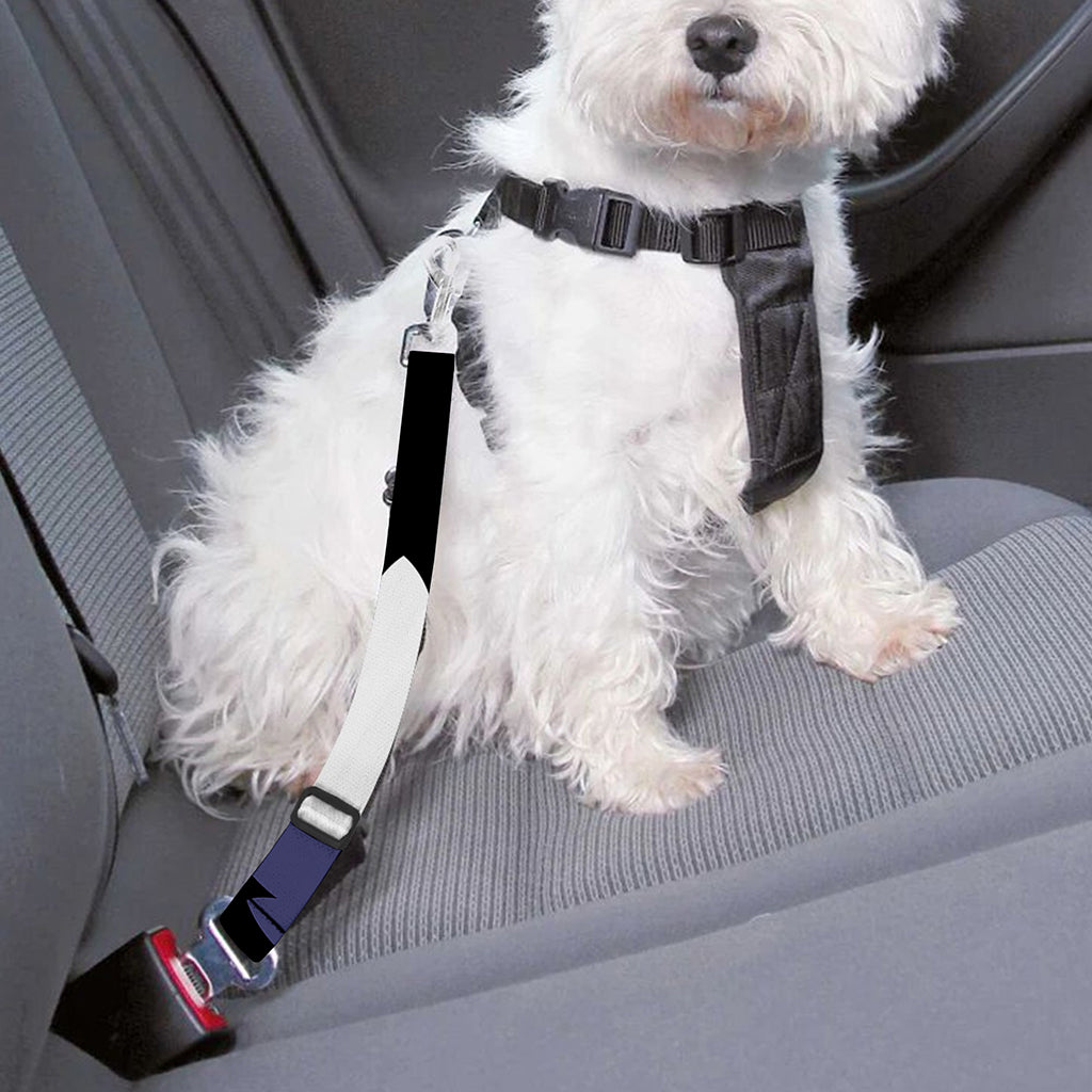 American Cannabis Leaf Flag Print Dog Seat Belt