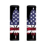 American Cannabis Leaf Flag Print Handle Covers