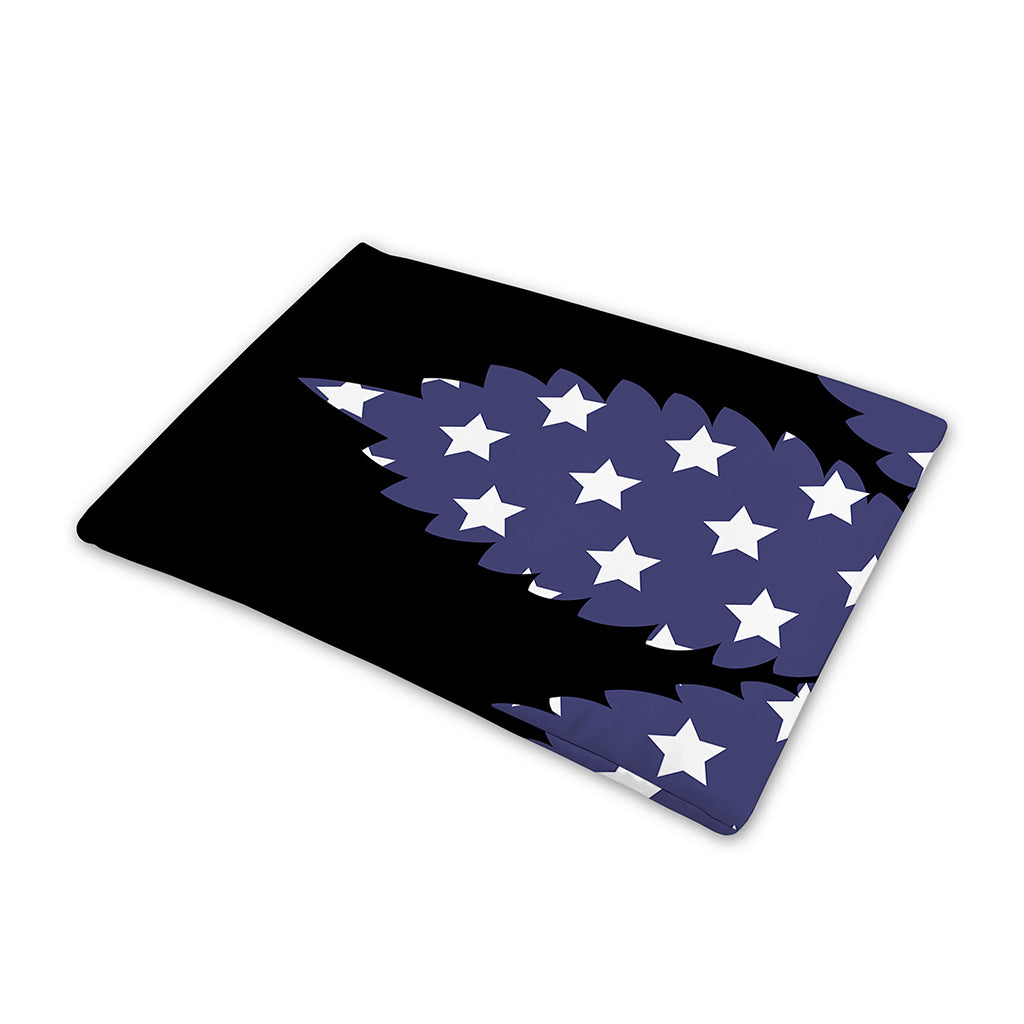American Cannabis Leaf Flag Print Pet Cooling Mat Cover