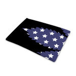American Cannabis Leaf Flag Print Pet Cooling Mat Cover