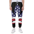American Cannabis Leaf Flag Print Joggers