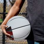 American Christian Cross Flag Print Basketball