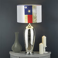 American Christian Cross Flag Print Drum Lamp Shade