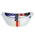 American Christian Cross Flag Print Fanny Pack