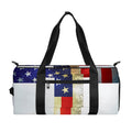 American Christian Cross Flag Print Gym Bag